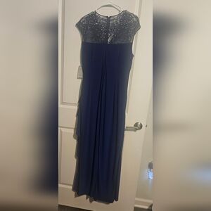 Alex Evenings blue long special occasion SZ 16
